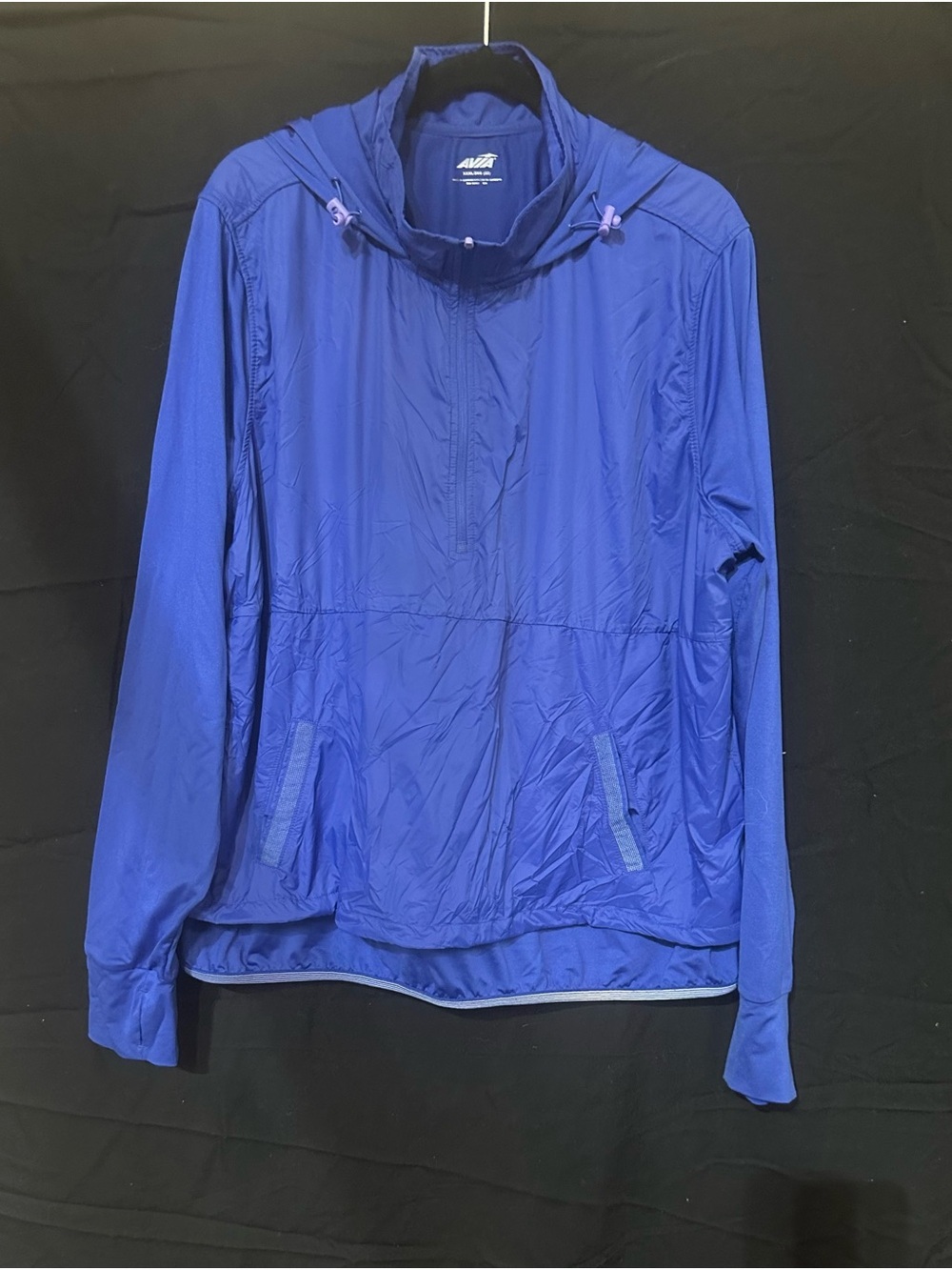Avia Women's Royal Blue Lightweight Hooded Jacket